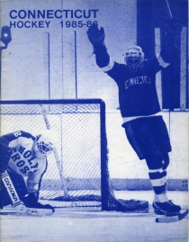 U. of Connecticut 1985-86 game program