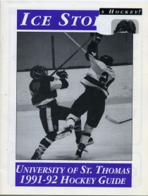 U. of St. Thomas 1991-92 game program