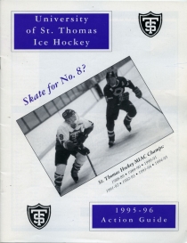 U. of St. Thomas 1995-96 game program