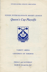U. of Toronto 1966-67 game program