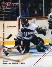 UMass-Amherst 1994-95 game program