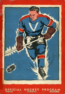 Vancouver Canucks 1947-48 game program