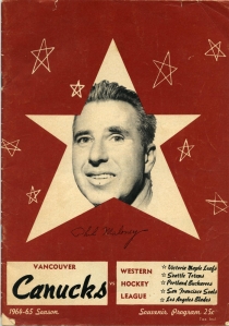 Vancouver Canucks 1964-65 game program