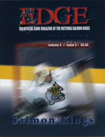 Victoria Salmon Kings 2005-06 game program