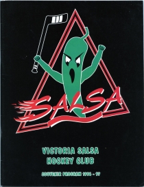 Victoria Salsa 1996-97 game program