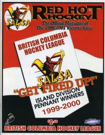 Victoria Salsa 2000-01 game program