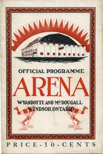 Windsor Bulldogs 1928-29 game program