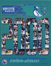 Worcester IceCats 1999-00 game program