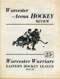 Worcester Warriors 1954-55 game program