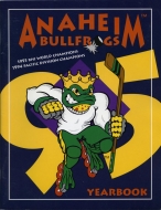 Anaheim Bullfrogs 1994-95 program cover