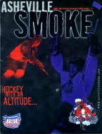 Asheville Smoke 2000-01 program cover