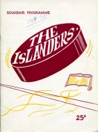 Charlottetown Islanders 1969-70 program cover