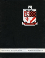 Columbus Checkers 1969-70 program cover