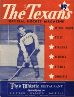 Dallas Texans 1946-47 program cover