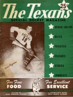 Dallas Texans 1947-48 program cover