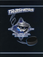 Danbury Trashers 2004-05 program cover