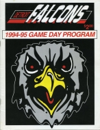 Detroit Falcons 1994-95 program cover