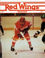 Detroit Red Wings 1980-81 program cover