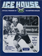 Hartford Whalers 1992-93 program cover