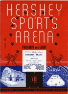 Hershey Bears 1944-45 program cover