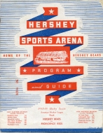 Hershey Bears 1948-49 program cover