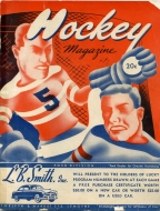 Hershey Bears 1949-50 program cover