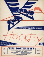 Hershey Bears 1957-58 program cover