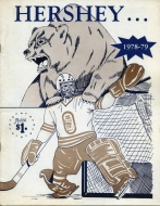 Hershey Bears 1978-79 program cover