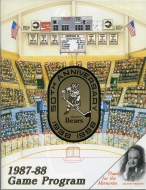 Hershey Bears 1987-88 program cover