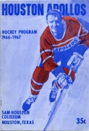 Houston Apollos 1966-67 program cover