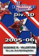 Huddinge IK 2005-06 program cover