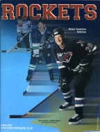 Kelowna Rockets 1998-99 program cover