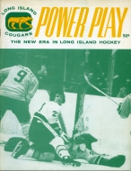 Long Island Cougars 1973-74 program cover