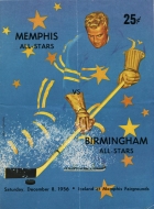 Memphis All-Stars 1956-57 program cover