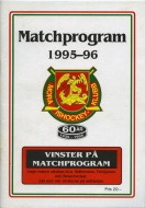 Mora IK 1995-96 program cover