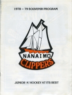 Nanaimo Clippers 1978-79 program cover