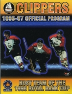 Nanaimo Clippers 1996-97 program cover