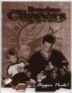 Nanaimo Clippers 1999-00 program cover