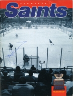 Newmarket Saints 1990-91 program cover