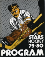 Oklahoma City Stars 1979-80 program cover