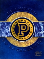 Pensacola Ice Pilots 2006-07 program cover