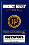 Pensacola Ice Pilots 2007-08 program cover