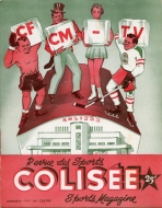 Quebec Aces 1955-56 program cover