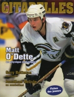 Quebec Citadelles 2001-02 program cover