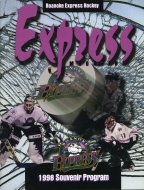 Roanoke Express 1998-99 program cover