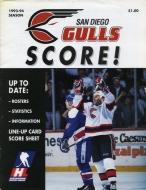 San Diego Gulls 1993-94 program cover