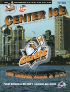 San Diego Gulls 2005-06 program cover