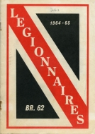 Sarnia Legionnaires 1964-65 program cover