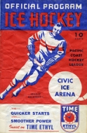 Seattle Ironmen 1946-47 program cover