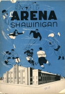 Shawinigan Falls Cataracts 1950-51 program cover